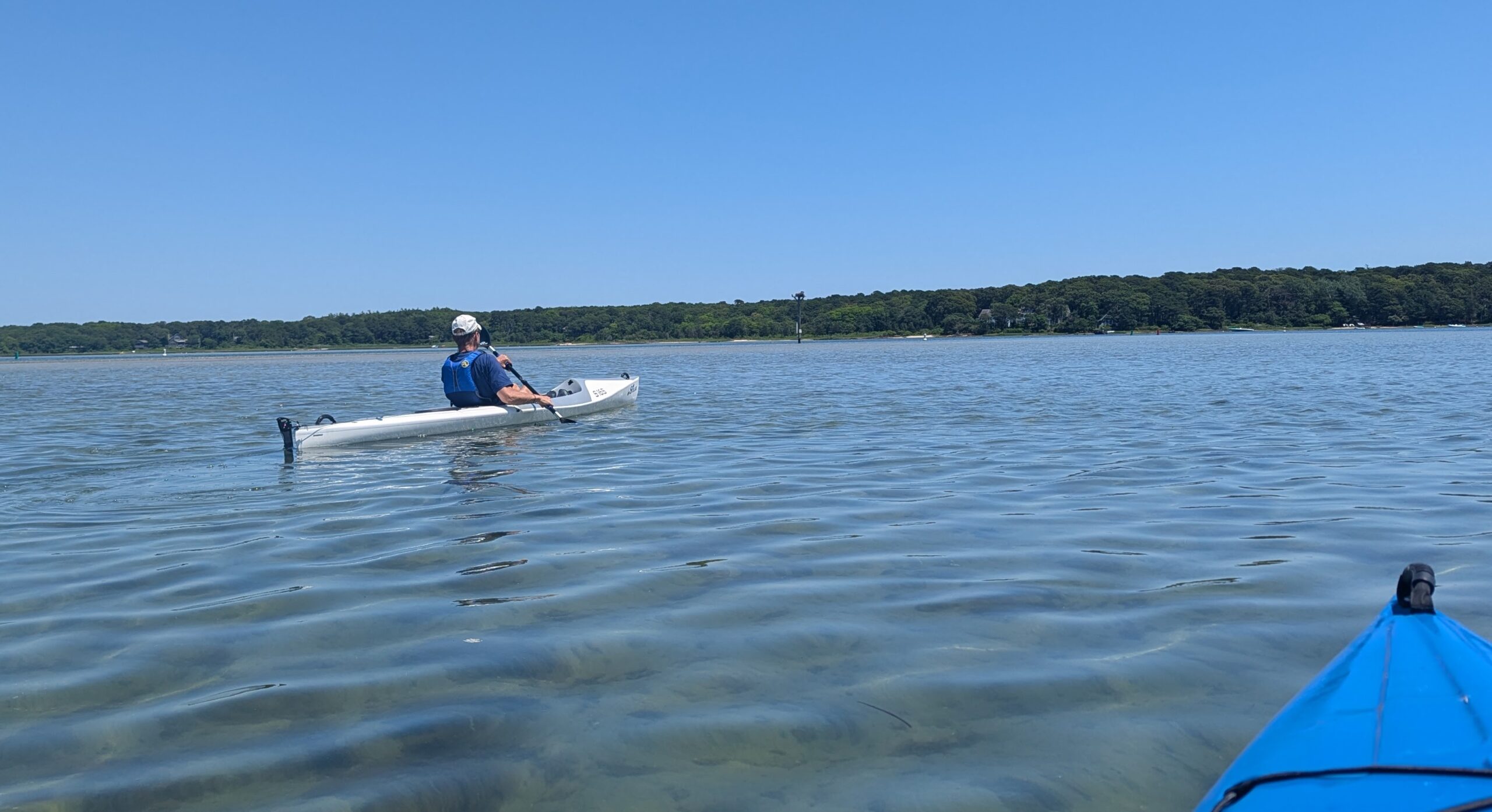 Kayak on Lake Tashmoo