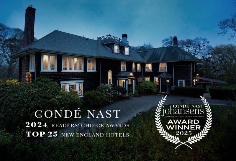 CONDE NAST Top 25 hotels in New England | Johannsens award 2025